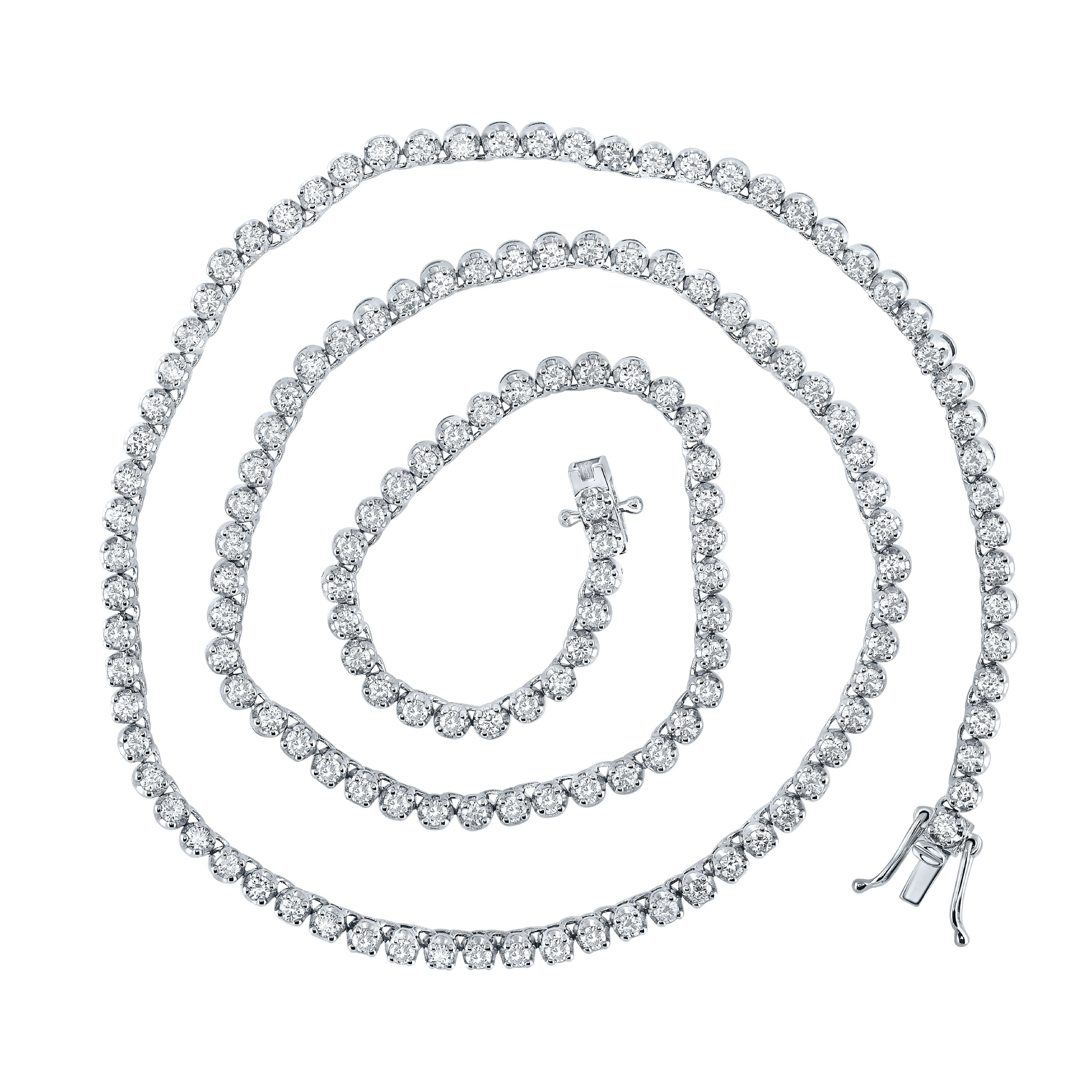 The Love Silver Collection Sterling Silver 1/2oz Solid Diamond Cut Curb  Chain | very.co.uk