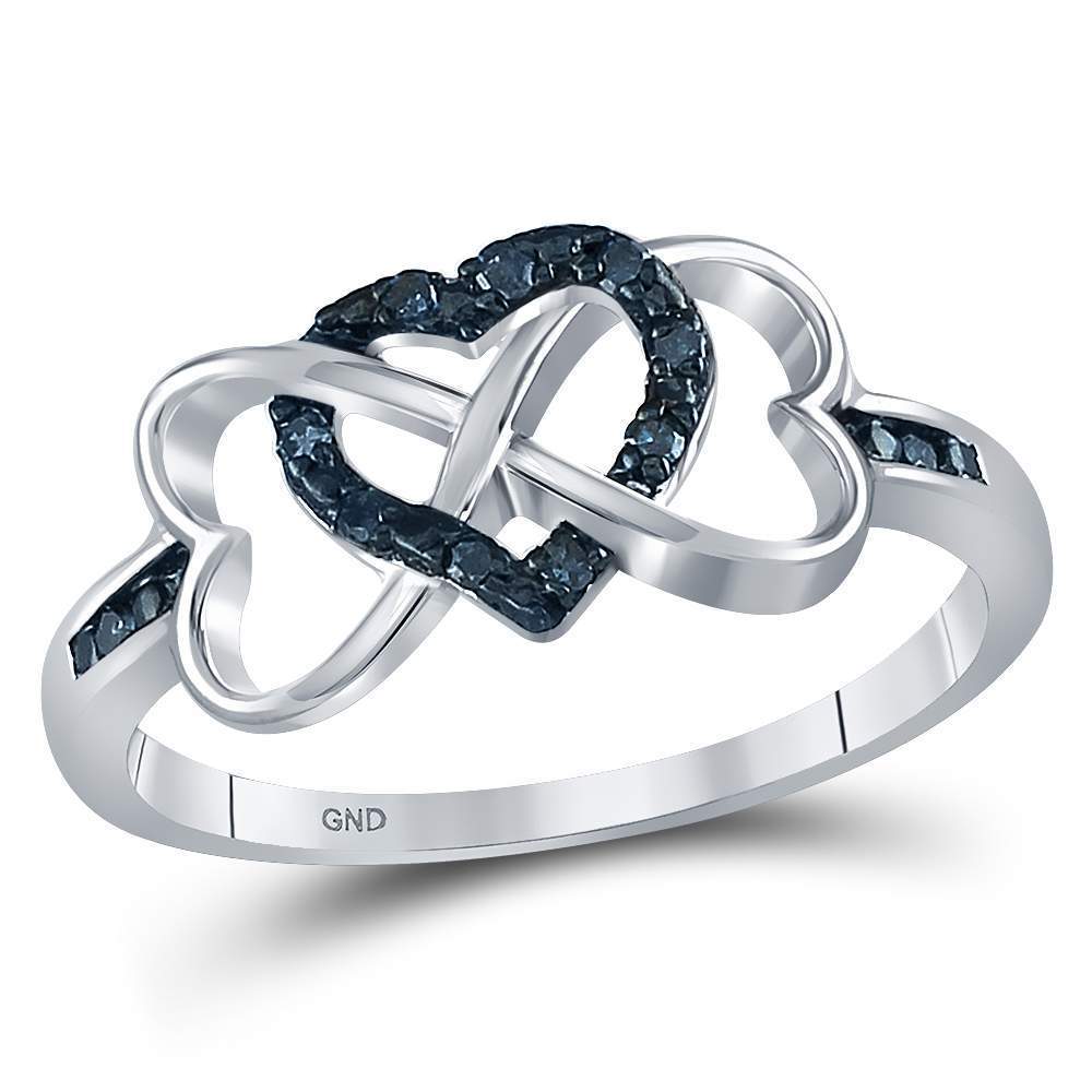 Color enhanced blue diamond sales