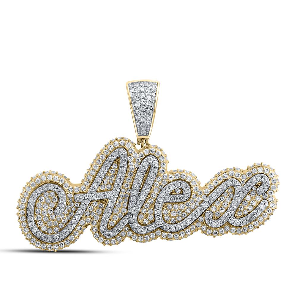 Diamond shop name charm