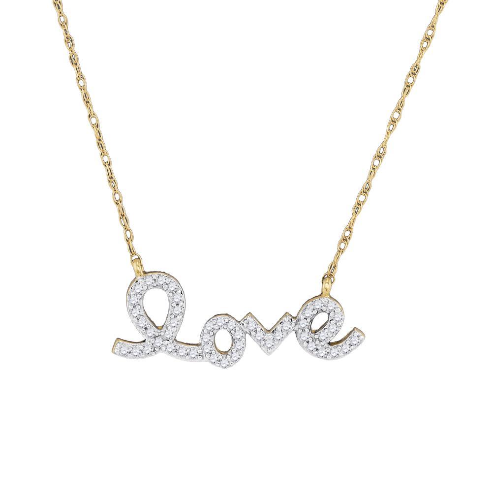 18K Gold Diamond Love Gold Circle Necklace Set For Teen Girls From  Premiumjewelrystore, $22.43